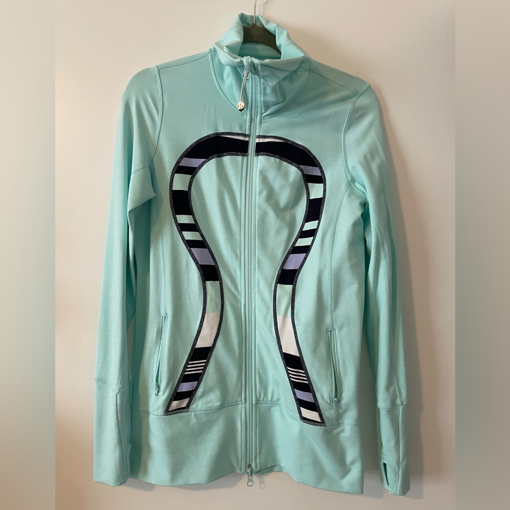 Lululemon In Stride Zip Up Jacket Womens 8 Lululemon In Stride Zip Up Jacket Womens 8